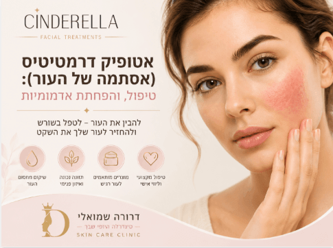אטופיק דרמטיטיס אסתמה של העור - סינדרלה היופי שבך